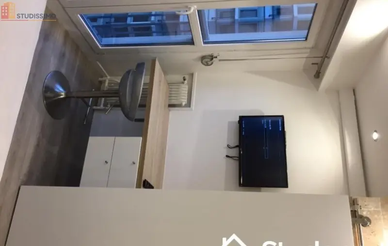 Studio meublé 12m² Paris 19e - Lumineux, 5e étage - Photo 1