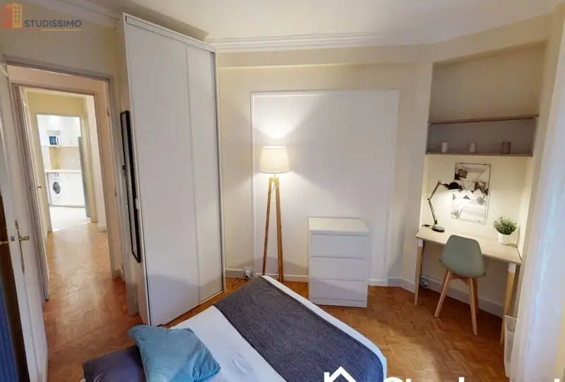 Studio meublé 13m² Paris 16e - Meublé, 1er étage - Photo 4