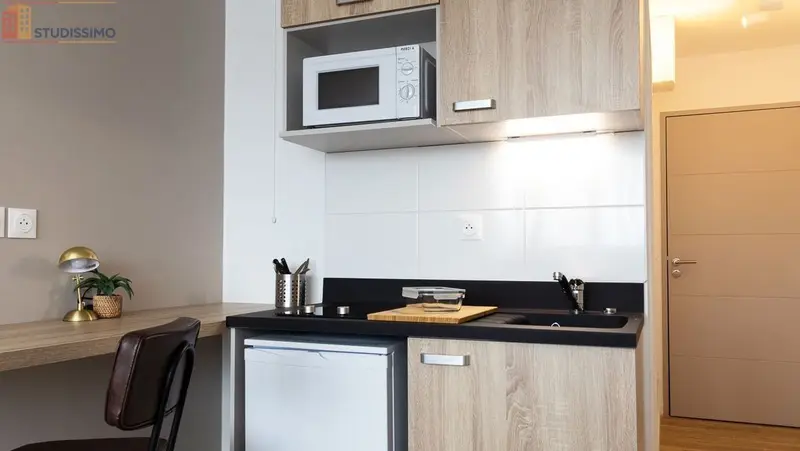 Studio 21m² Bron - Meublé, 4ᵉ étage - Photo 11