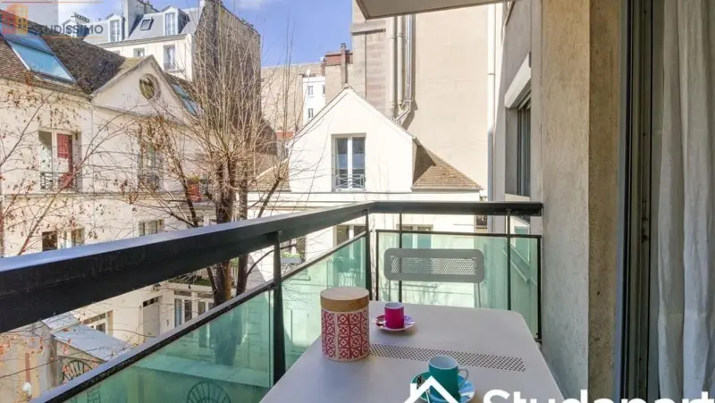 Studio meublé 30m² Paris 17e - Lumineux, 2e étage - Photo 4