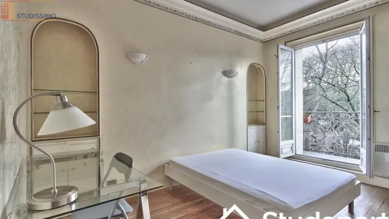 Studio meublé 10m² Paris 19e - Calme, lumineux - Photo 3