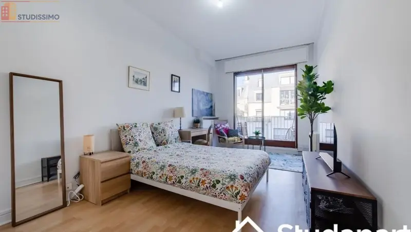 Studio meublé 24m² Paris 16e - Lumineux, calme - Photo 1