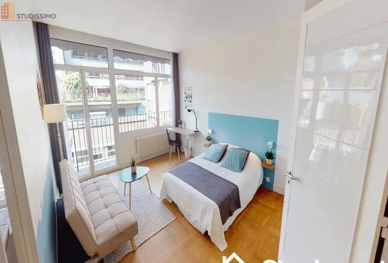 Studio meublé 17m² Paris 15e - Meublé, 2e étage - Photo 9