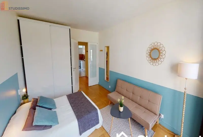Studio meublé 17m² Paris 15e - Meublé, 2e étage - Photo 6