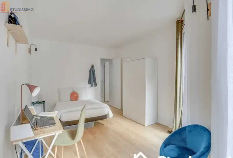 Studio meublé 16m² Paris 19e - Calme, lumineux - Photo 4