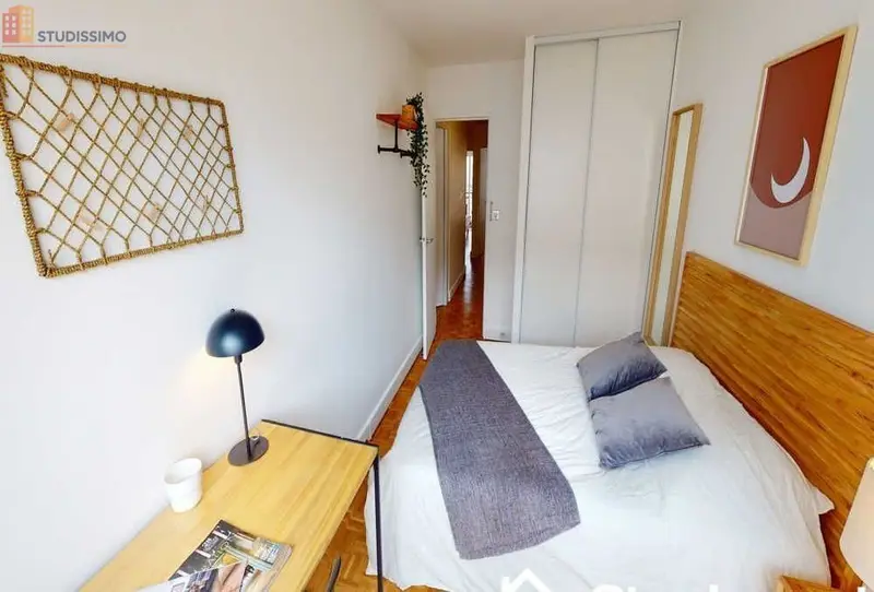 Studio meublé 11m² Paris 15e - Lumineux, au 5e étage - Photo 3