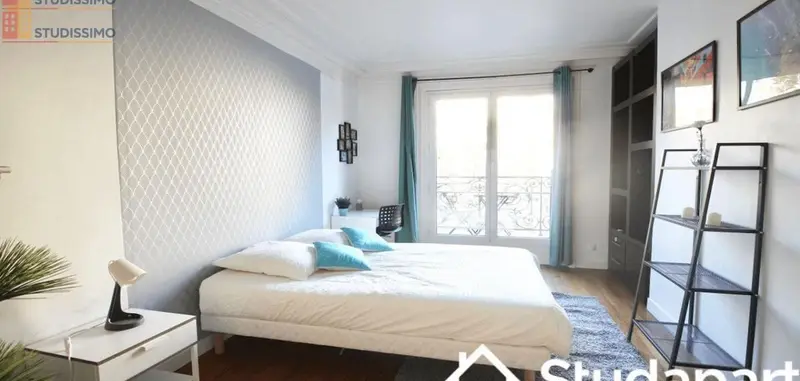 Studio meublé 15m² Paris 16e - Calme, lumineux - Photo 1