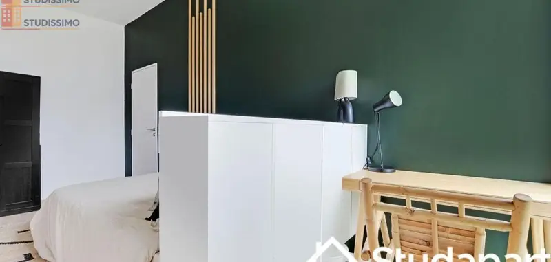 Studio meublé 9m² Paris 19e - Calme, lumineux - Photo 3