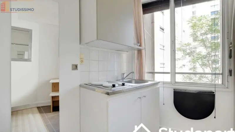 Studio meublé 10m² Paris 16e - Photo 2