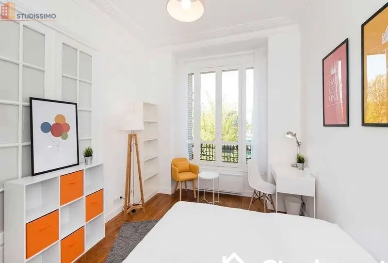 Studio meublé 15m² Paris 15e - Calme, lumineux - Photo 2