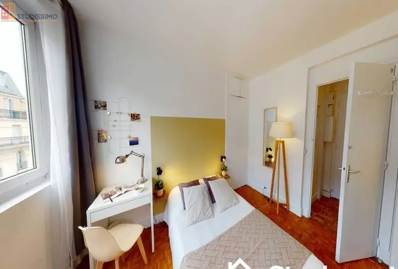Studio 11m² Paris 16e - Meublé, 6e étage - Photo 4