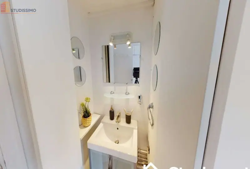 Studio 11m² Paris 16e - Meublé, 6e étage - Photo 1