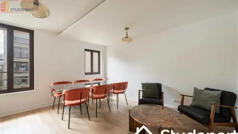 Studio meublé 11m² Paris 20e - Lumineux - Photo 2