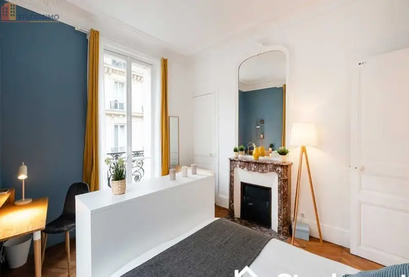 Studio meublé 17m² Paris 16e - Calme, lumineux - Photo 4