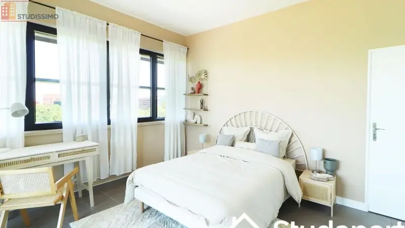 Studio meublé 13m² Paris 19e - Lumineux, DPE A - Photo 3