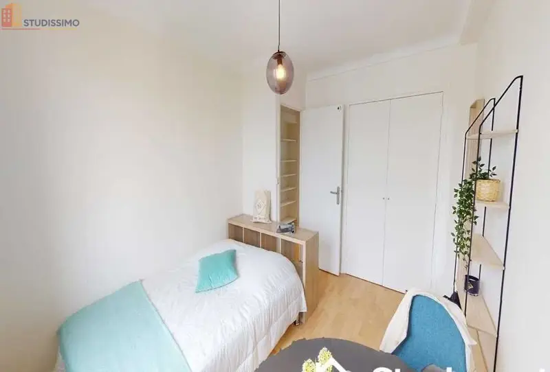 Studio meublé 12m² Paris 17e - Calme, 7e étage - Photo 4