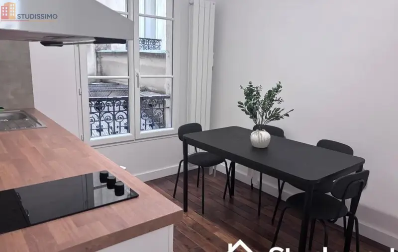 Studio meublé 28m² Paris 18e - Meublé, 1er étage - Photo 9