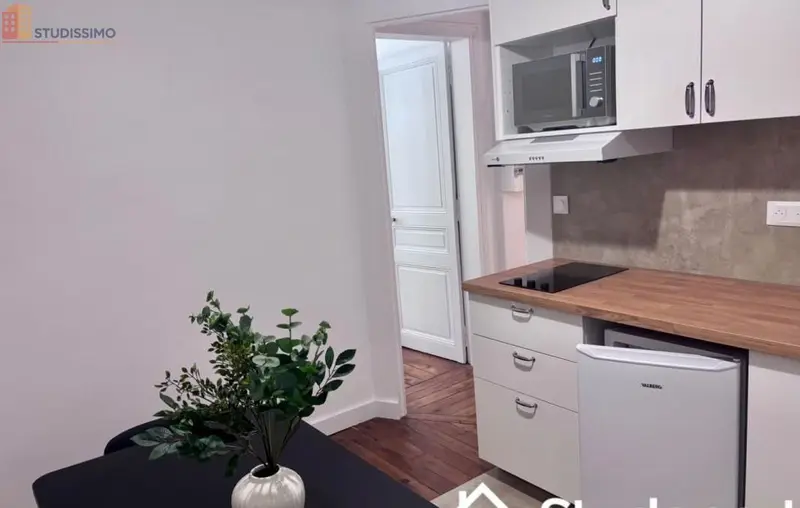 Studio meublé 28m² Paris 18e - Meublé, 1er étage - Photo 6