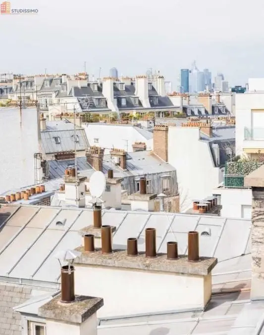 Studio meublé 10m² Paris 16e - Étage élevé, lumineux - Photo 2