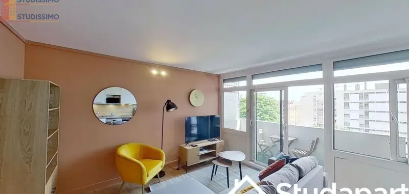 Studio meublé 11m² Paris 20e - Lumineux - Photo 5