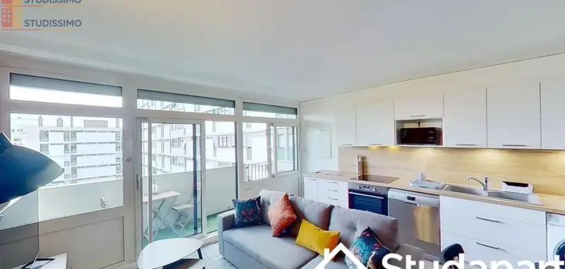 Studio meublé 11m² Paris 20e - Lumineux - Photo 6