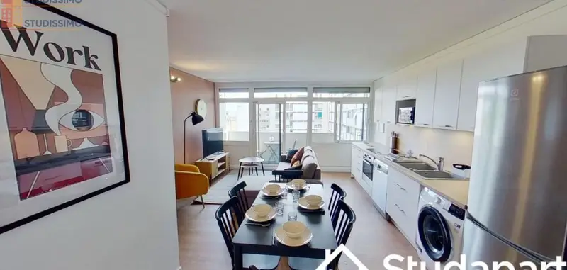 Studio meublé 11m² Paris 20e - Lumineux - Photo 1