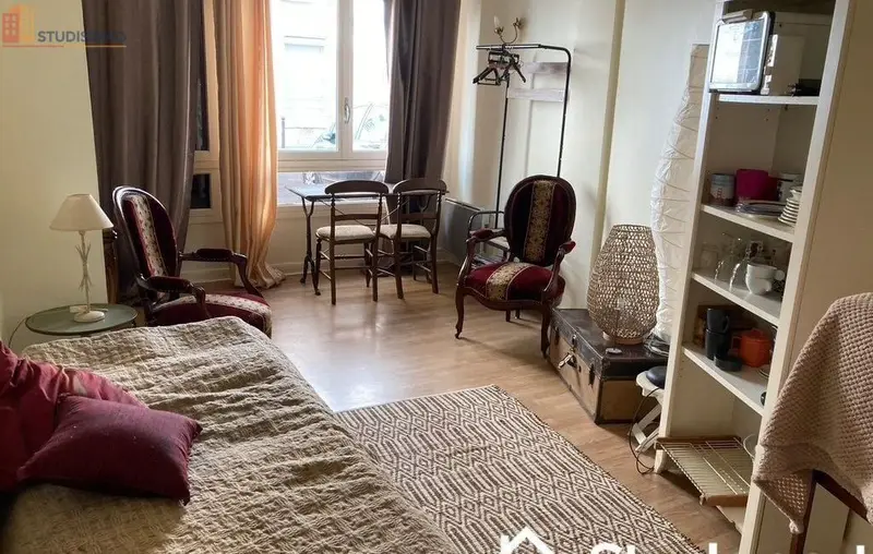 Studio meublé 19m² Paris 14e - Calme, lumineux - Photo 3