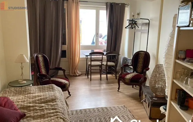 Studio meublé 19m² Paris 14e - Calme, lumineux - Photo 1