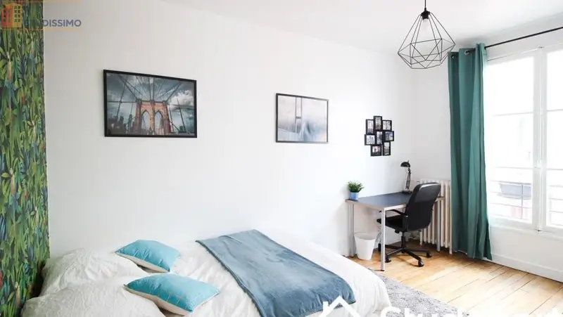 Studio meublé 15m² Paris 16e - Lumineux, étage élevé - Photo 3