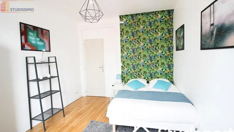 Studio meublé 15m² Paris 16e - Lumineux, étage élevé - Photo 1