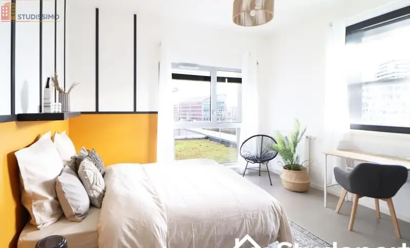 Studio meublé 13m² Paris 19e - Meublé, lumineux - Photo 3