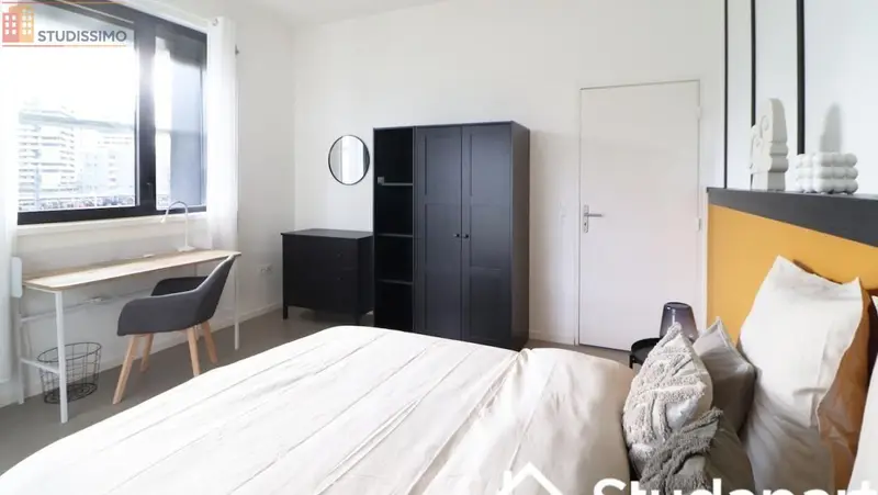 Studio meublé 13m² Paris 19e - Meublé, lumineux - Photo 1
