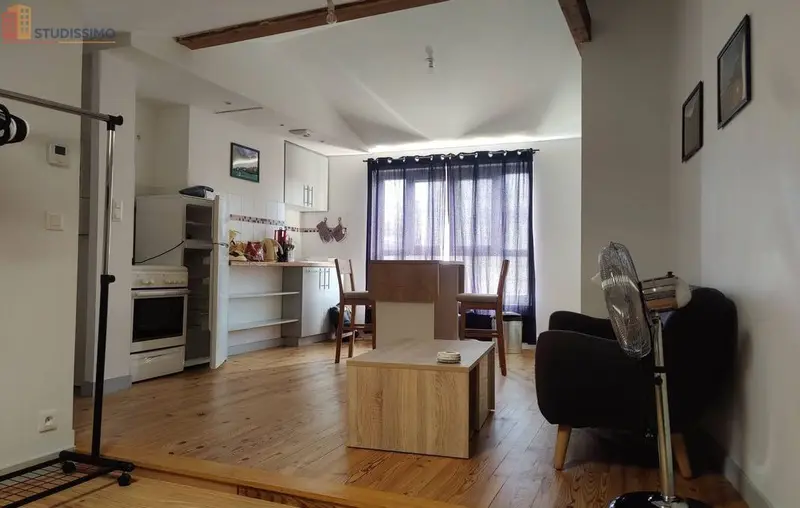 Studio meublé 27m² Lyon 7e - Lumineux, dernier étage - Photo 3