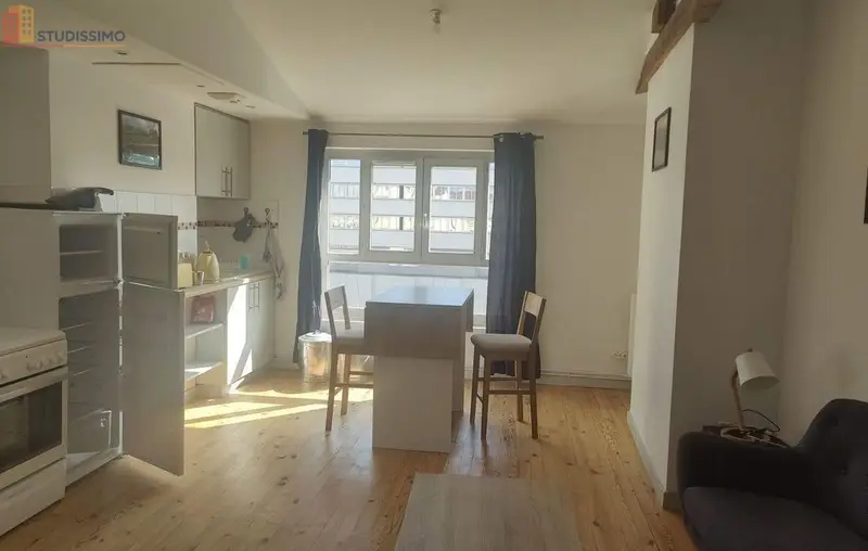 Studio meublé 27m² Lyon 7e - Lumineux, dernier étage - Photo 2