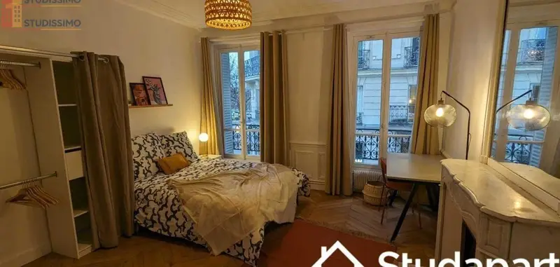Studio meublé 9m² Paris 15e - Calme, proche commodités - Photo 1