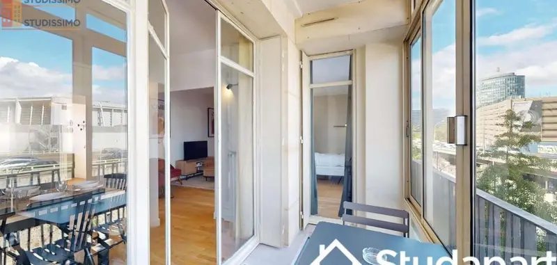 Studio 10m² Paris 15e - Meublé, lumineux - Photo 2