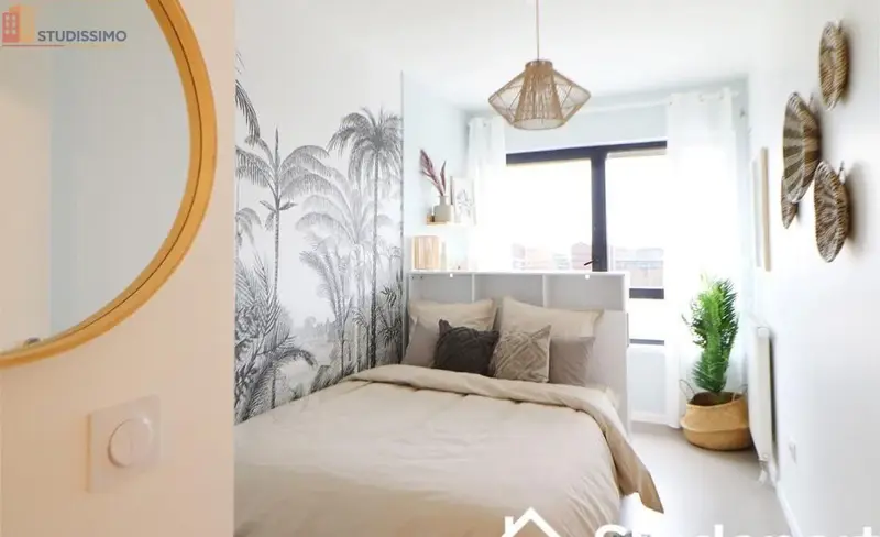 Studio 10m² Paris 19e - Meublé, lumineux - Photo 2