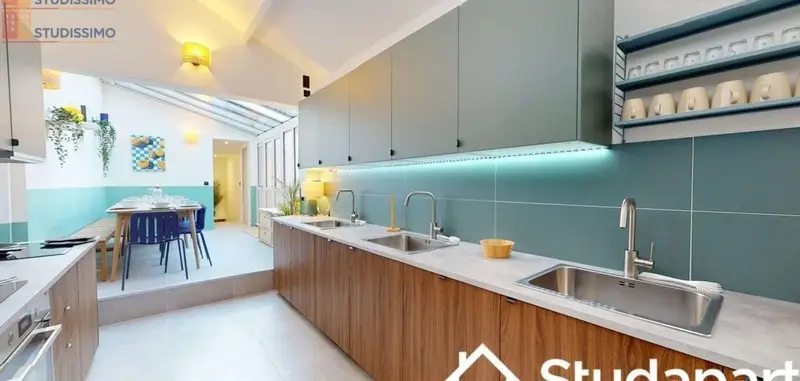 Studio 12m² Paris 17e - Meublé, lumineux - Photo 9