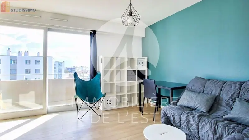 Studio meublé 26m² Lyon 8e - Étage élevé, lumineux - Photo 6