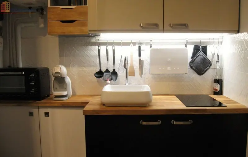 Studio meublé 12m² Paris 17e - Chauffage et eau compris - Photo 5