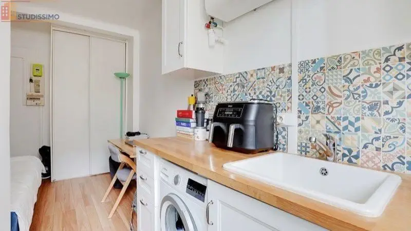 Studio meublé 14m² Paris 14e - Meublé, lumineux - Photo 4