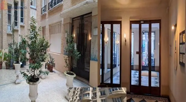 Studio 10m² Paris 17e - Étage élevé, lumineux - Photo 1