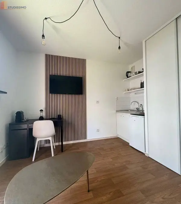 Studio 20m² Villeurbanne 69100 - Meublé, pour étudiant - Photo 1