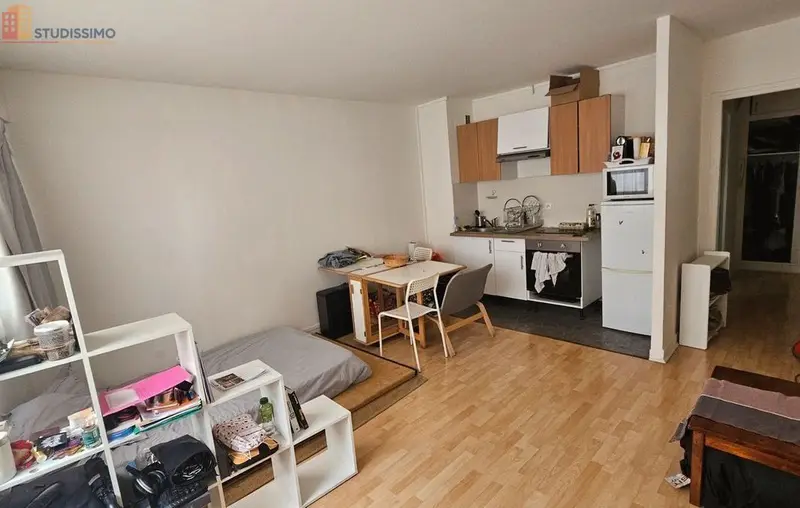 Studio 31m² Paris 19e - Grand, meublé - Photo 3