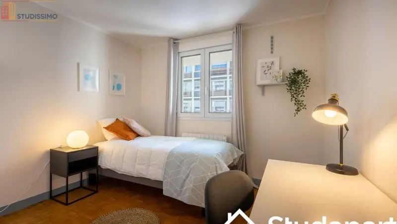 Studio meublé 11m² Lyon 6e - Lumineux, DPE A - Photo 1