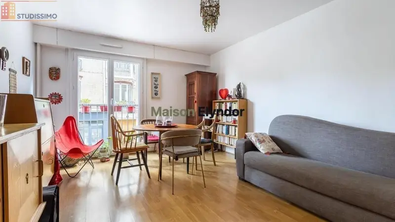 Studio 22m² Paris 14e - Meublé, DPE C - Photo 9