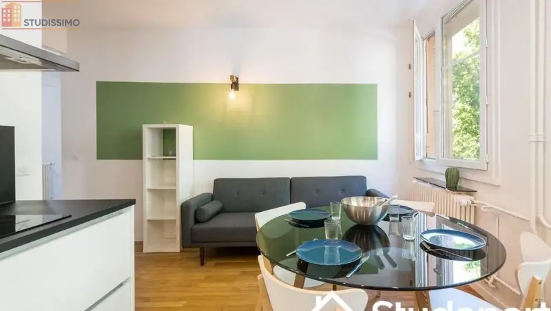 Studio meublé 10m² Lyon 6e - Lumineux, DPE A - Photo 4
