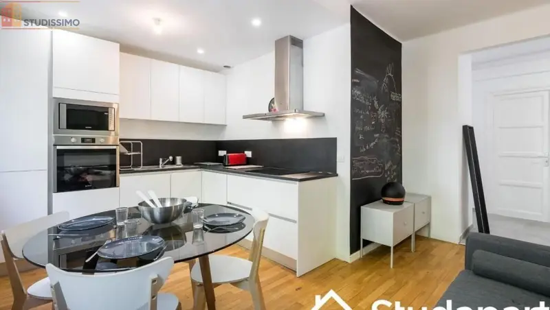 Studio meublé 10m² Lyon 6e - Lumineux, DPE A - Photo 3