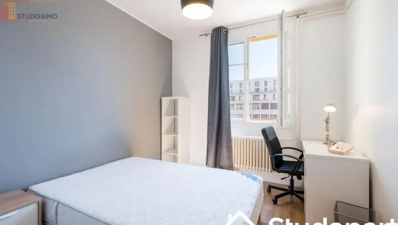 Studio meublé 10m² Lyon 6e - Lumineux, DPE A - Photo 1