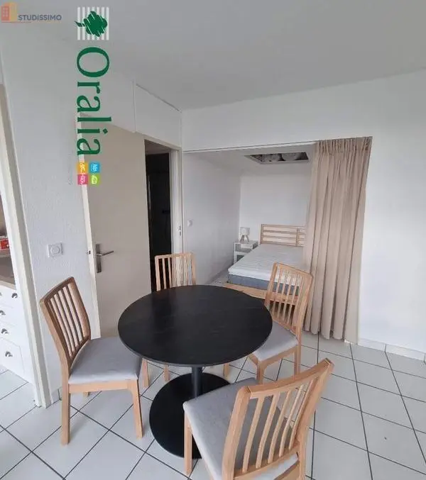 Studio meublé 33m² Villeurbanne - Lumineux, étage élevé - Photo 4